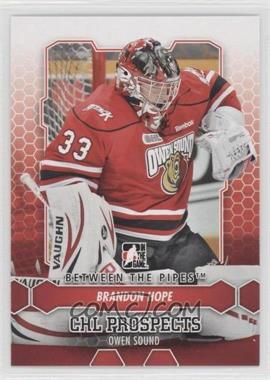 2012-13 In the Game Between the Pipes - [Base] #44 - Brandon Hope