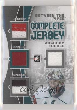 2012-13 In the Game Between the Pipes - Complete Jersey - Silver #CJ-02 - Zachary Fucale