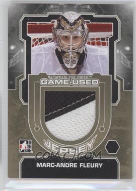 2012-13 In the Game Between the Pipes - Game-Used Jersey - Gold #M-21 - Marc-Andre Fleury