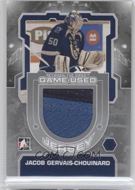 2012-13 In the Game Between the Pipes - Game-Used Jersey - Silver #M-25 - Jacob Gervais-Chouinard /140