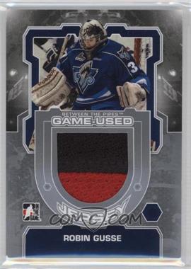 2012-13 In the Game Between the Pipes - Game-Used Jersey - Silver #M-29 - Robin Gusse /140