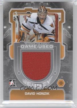 2012-13 In the Game Between the Pipes - Game-Used Jersey - Silver #M-31 - David Honzik /140