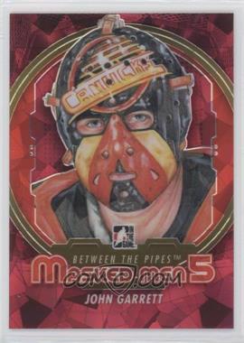 2012-13 In the Game Between the Pipes - Masked Men 5 - Rainbow #MM-13 - John Garrett