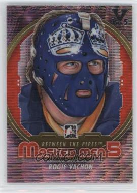 2012-13 In the Game Between the Pipes - Masked Men 5 - Silver ITG Vault Silver #MM-48 - Rogie Vachon /5
