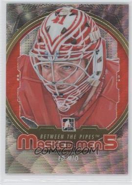 2012-13 In the Game Between the Pipes - Masked Men 5 - Silver #MM-30 - Eddie Mio /50