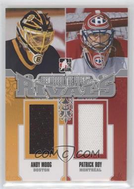 2012-13 In the Game Between the Pipes - Rivals - Silver #RV-07 - Andy Moog, Patrick Roy /70