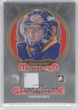 2012-13 In the Game Between the Pipes - Spring Expo Redemption Masked Men Game-Used #BTPR-48 - Jonathan Quick