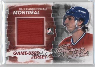 2012-13 In the Game Forever Rivals Series - Game-Used - Red Jersey #M-27 - Guy Carbonneau
