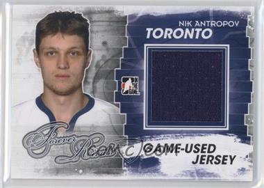 2012-13 In the Game Forever Rivals Series - Game-Used - Silver Jersey #M-25 - Nik Antropov