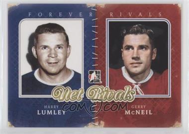 2012-13 In the Game Forever Rivals Series - Net Rivals #NR-07 - Harry Lumley, Gerry McNeil