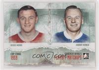 Dickie Moore, Johnny Bower