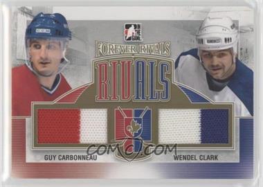 2012-13 In the Game Forever Rivals Series - Rivals Jersey - Gold #R-07 - Guy Carbonneau, Wendel Clark