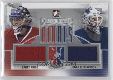 2012-13 In the Game Forever Rivals Series - Rivals Jersey - Silver #R-06 - Carey Price, Jonas Gustavsson