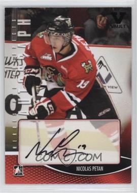 2012-13 In the Game Heroes and Prospects - Autographs - ITG Vault Black #A-NP - Nicolas Petan