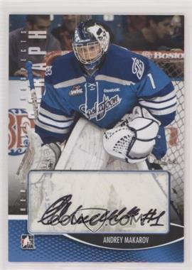 2012-13 In the Game Heroes and Prospects - Autographs #A-AMA - Andrey Makarov