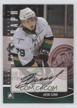 2012-13 In the Game Heroes and Prospects - Autographs #A-AZ - Anton Zlobin