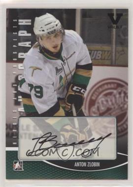 2012-13 In the Game Heroes and Prospects - Autographs #A-AZ - Anton Zlobin