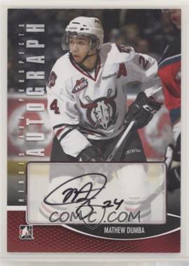 2012-13 In the Game Heroes and Prospects - Autographs #A-MD - Mathew Dumba