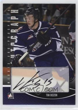 2012-13 In the Game Heroes and Prospects - Autographs #A-TB - Tim Bozon