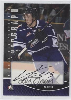 2012-13 In the Game Heroes and Prospects - Autographs #A-TB - Tim Bozon