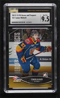 2012-13 In the Game Heroes and Prospects - [Base] #31 - Connor McDavid [CSG 9.5 Gem Mint]