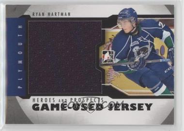 2012-13 In the Game Heroes and Prospects - Game-Used - Black Jersey #M-18 - Ryan Hartman /120