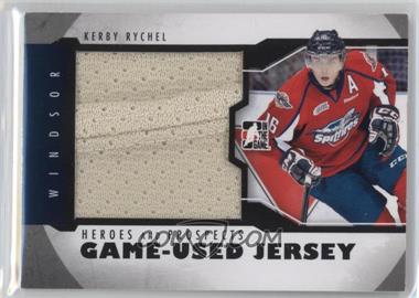 2012-13 In the Game Heroes and Prospects - Game-Used - Black Jersey #M-25 - Kerby Rychel /120