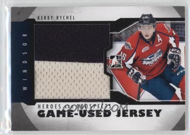 2012-13 In the Game Heroes and Prospects - Game-Used - Black Jersey #M-25 - Kerby Rychel /120
