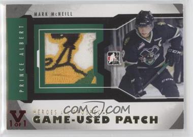 2012-13 In the Game Heroes and Prospects - Game-Used - Gold Patch ITG Vault Ruby #M-38 - Mark McNeill /1