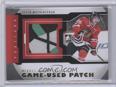 2012-13 In the Game Heroes and Prospects - Game-Used - Gold Patch #M-42 - Tyler Wotherspoon /5