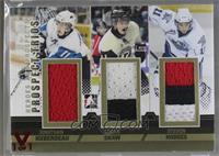 Jonathan Huberdeau, Logan Shaw, Steven Hodges [Noted] #/1