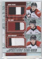 Kerby Rychel, Max Domi, Sean Monahan #/40