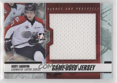 2012-13 In the Game Heroes and Prospects - Subway Super Series Game-Used - Black Jersey #SSM-12 - Scott Laughton /120
