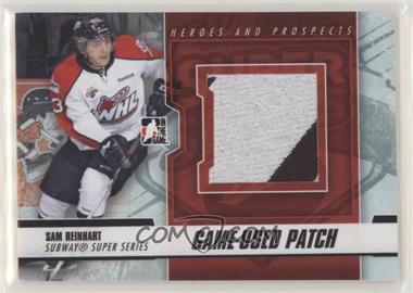 2012-13 In the Game Heroes and Prospects - Subway Super Series Game-Used - Black Patch #SSM-33 - Sam Reinhart