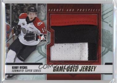 2012-13 In the Game Heroes and Prospects - Subway Super Series Game-Used - Gold Jersey #SSM-05 - Kerby Rychel