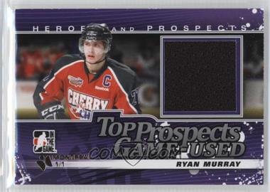 2012-13 In the Game Heroes and Prospects - Top Prospects Game-Used - Silver Montreal #TPGU-06 - Ryan Murray /1