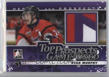 2012-13 In the Game Heroes and Prospects - Top Prospects Game-Used - Silver Montreal #TPGU-12 - Ryan Murphy /1