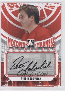 2012-13 In the Game Motown Madness - Autographs #A-PMA - Pete Mahovlich