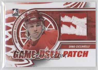 2012-13 In the Game Motown Madness - Game-Used - Patch Red #M-16 - Dino Ciccarelli /9