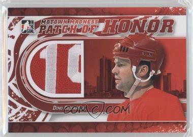 2012-13 In the Game Motown Madness - Patch of Honor #PH-42 - Dino Ciccarelli