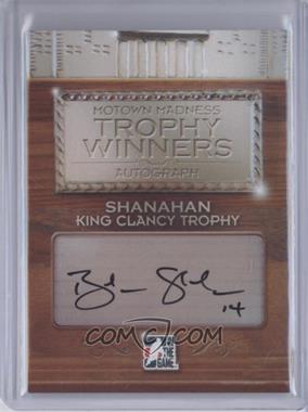 2012-13 In the Game Motown Madness - Trophy Winners Autograph #TWA-BS - Brendan Shanahan