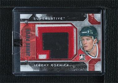 2012-13 In the Game Superlative Volume 3 - Jumbo Patch #JP-20 - Jeremy Roenick /4 [Uncirculated]