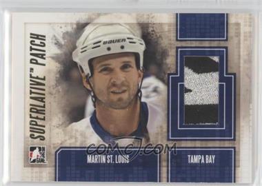 2012-13 In the Game Superlative Volume 3 - Patch - Gold #SP-43 - Martin St. Louis /9