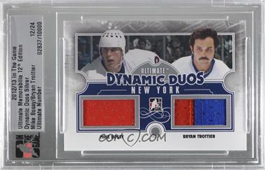 2012-13 In the Game Ultimate Memorabilia 12th Edition - Dynamic Duos - Silver #_MBBT - Mike Bossy, Bryan Trottier /24 [Uncirculated]