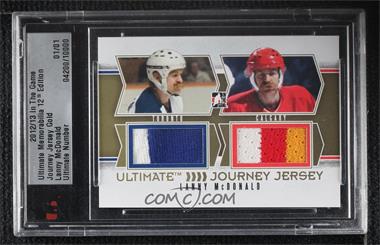 2012-13 In the Game Ultimate Memorabilia 12th Edition - Journey Jersey - Gold #_LAMC - Lanny McDonald /1 [Uncirculated]