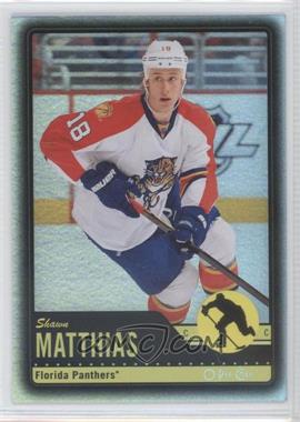 2012-13 O-Pee-Chee - [Base] - Black Rainbow Foil #416 - Shawn Matthias /100