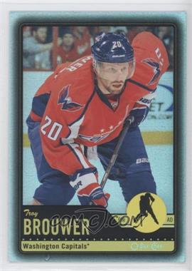 2012-13 O-Pee-Chee - [Base] - Black Rainbow Foil #442 - Troy Brouwer /100