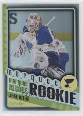 2012-13 O-Pee-Chee - [Base] - Black Rainbow Foil #590 - Jake Allen /100