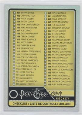 2012-13 O-Pee-Chee - [Base] - Rainbow Foil #499 - Checklist