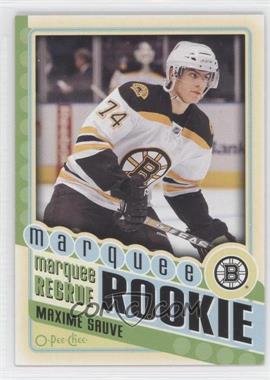 2012-13 O-Pee-Chee - [Base] #553 - Maxime Sauve